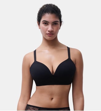 Soutien-gorge sans armature - Chantelle Pulp - Noir