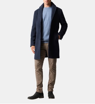 Manteau Colwood - Rodd & Gunn - Navy marle