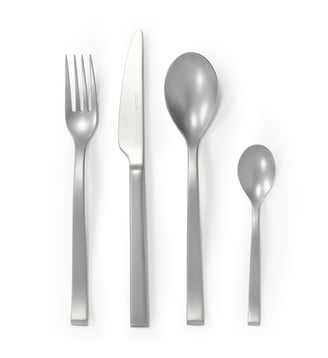 Ménagère 24 pièces en coffret en acier inoxydable + pvd Couzon