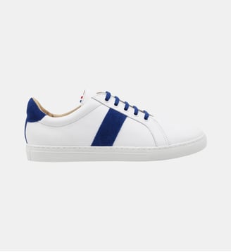 Baskets MIF - Jules & Jenn - Blanc et bleu