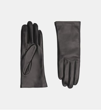 Gants Inès Femme Cuir Doublés Cachemire - Agnelle - Whisky