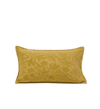 Housse De Coussin  Jacquard floral en chenille Madura