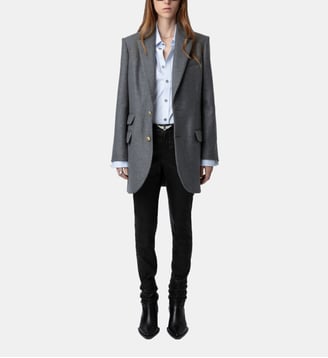 Manteau Violet - Zadig&Voltaire - Noir stone
