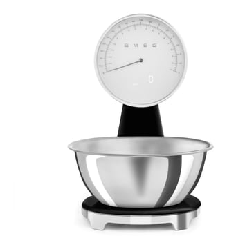 Balance de cuisine KSF01BLWW Noir - Smeg - Noir