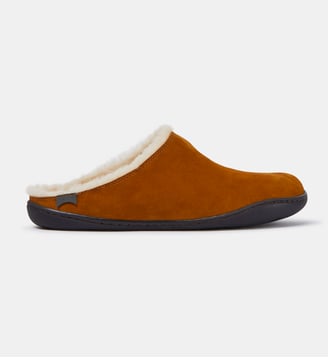 Chaussons cuir Peu Cami - Camper - Marron