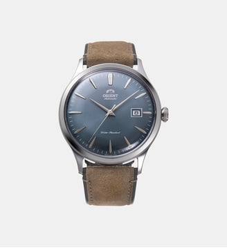 Montre automatique Bambino Bleu RAAC0P03L - Orient - Argenté