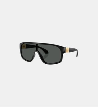 Lunettes de soleil Rectangulaire VE4526U - Versace - Noir