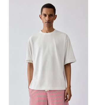 Le Tshirt Rond Carre Mc - Jacquemus - White