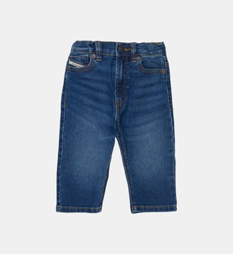 Jean coupe regular - Diesel Kids - Denim bleu