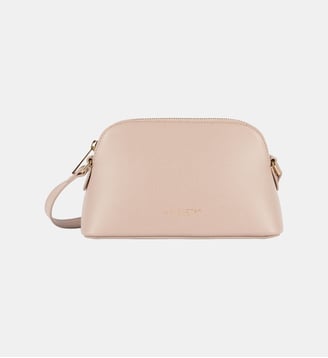 Petit sac demi lune Sierra Jia en cuir - Lancaster - Poudre