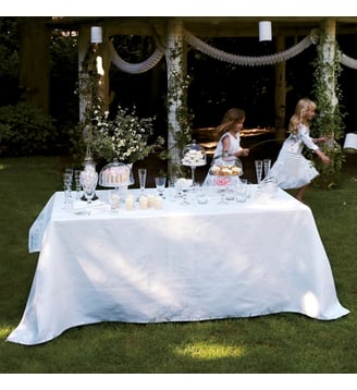 Nappe Siena 100% coton - Le Jacquard Francais - Blanc