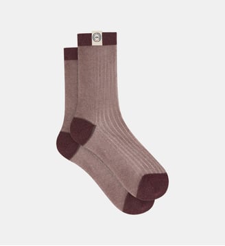 Chaussettes transparentes Dim x IDLF - Dim - Prune