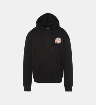 Sweatshirt à capuche baseball - Schott - Noir