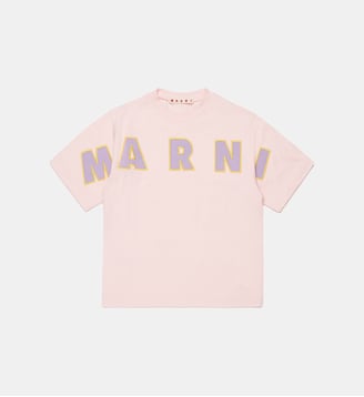 T-shirt avec logo - Marni - Rose