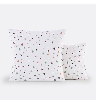 Taie d'oreiller coton - La Redoute Interieurs - Imprimé fond blanc