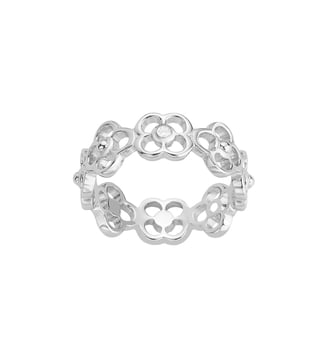 Bague Fiorenza en Argent avec diamant blanc - La Garçonne Diamant - Argent