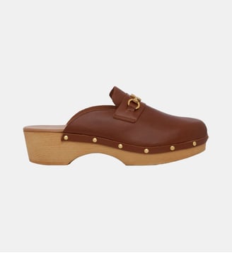 Sabots à semelles compensées - ELENA - Gerard Darel - Cognac