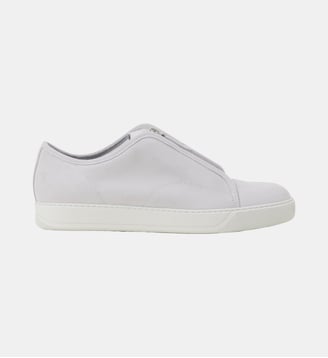 Sneakers Dbb1 Zip En Suede - Lanvin - Blanc