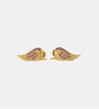 Boucles D'Oreilles Rock - Zadig&Voltaire - Jaune shiny or