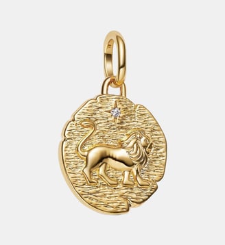 Charm Médaillon Lion - Pandora - Doré