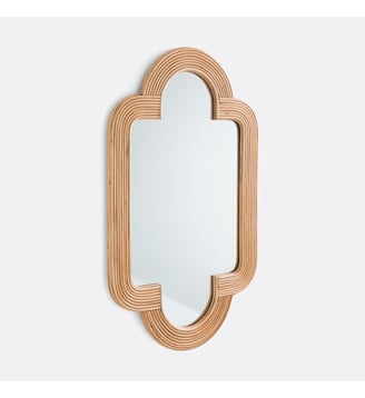 Miroir en rotin 120x73 cm La Redoute Interieurs