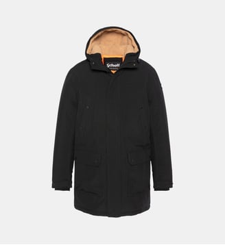Parka à capuche - Schott - Noir