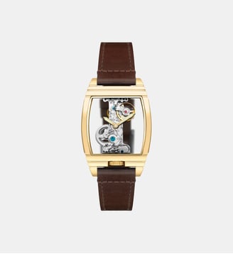 Montre automatique Discovery Transparent ES-8299-03 - Earnshaw - Doré
