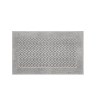 Tapis de bain  en coton - Yves Delorme - Platine