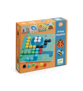 Jeux éducatifs - Primo Mosaïco - Djeco - Multicolore