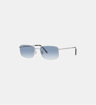 Lunettes de soleil Rectangulaire RB3717 - Ray Ban - Argent