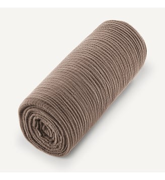 Drap-housse enfant gaze de coton bio - AM.PM - Taupe