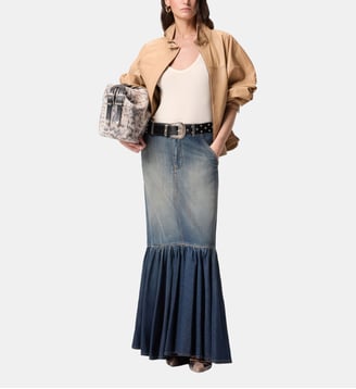 Blouson en cuir nappa - Pinko - Beige