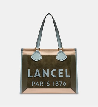 Sac cabas signature - Lancel - Vert