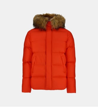 Doudoune courte à capuche Prestige 2.0 - Jott - Orange foncé