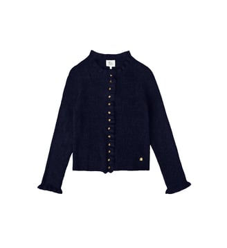 Gilet col rond uni MUDYA La Petite Etoile