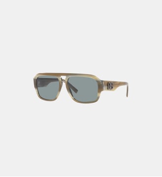 Lunettes de soleil Pilote DG4403 - Dolce & Gabbana - Gris