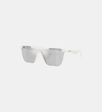Lunettes de soleil Rectangulaire BE4480D - Sunglass Hut - Blanc