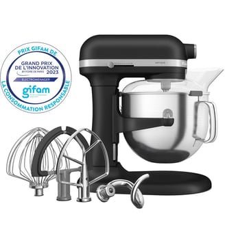 Robot pâtissier 5KSM70SHXEBK truffe noire - Kitchenaid - Noir