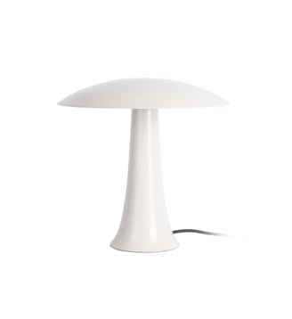Lampe de Table Cadiz Disc - Blanc cassé - 31x31x30cm Leitmotiv