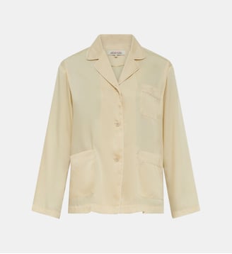 Chemise satinée - BAHYALEE - Gerard Darel - Paille