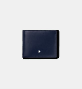 Portefeuille Meisterstuck Cuir 131692 - Montblanc - Bleu
