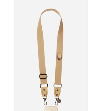 Cordon de téléphone Noé tissu beige - La Coque Française - Beige