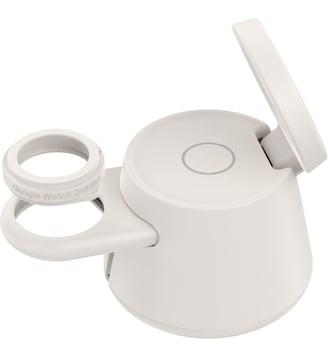Chargeur induction 3 en 1 modulaire 25W Qi2 Blanc - Belkin - Standard