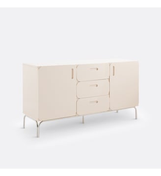 Buffet 2 portes 3 tiroirs Navel - La Redoute Interieurs - Beige