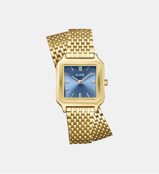 Montre Gracieuse petite Bleu CW11816 - Cluse - Doré
