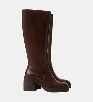 Bottes en cuir Numéro 589 - Rivecour - Marron