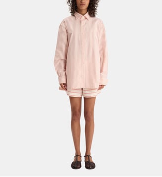 Chemise Nova - Ines de la Fressange Paris - Beige et bleu