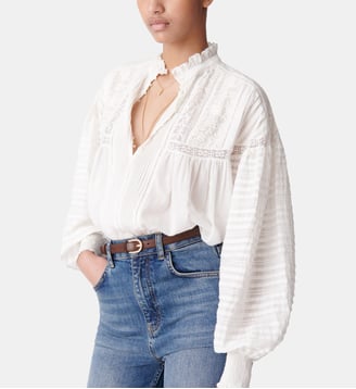 Blouse Dahlia - Vanessa Bruno - Blanc