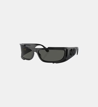 Medusa Biggie Shield Sunglasses - Versace - Noir