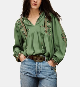 BLOUSE TILT - Ba&sh - Vert